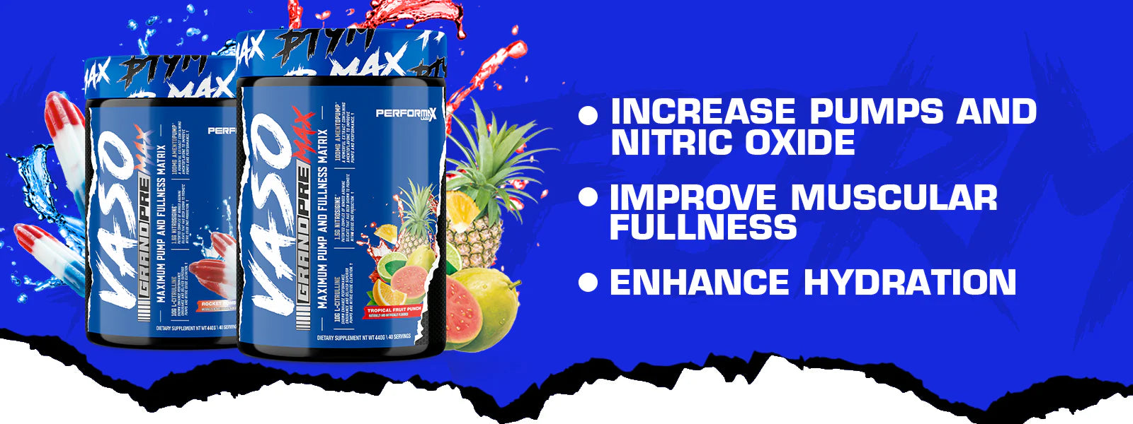 Performax Labs VasoMax Grand Pre Non-Stim Pre Workout Pump Powder