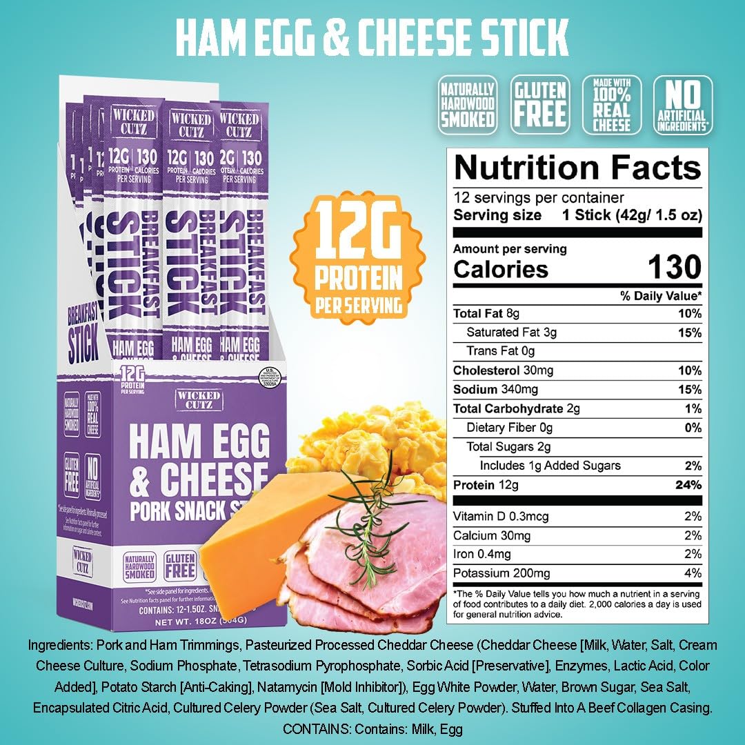 Wicked Cutz Breakfast Meat Sticks