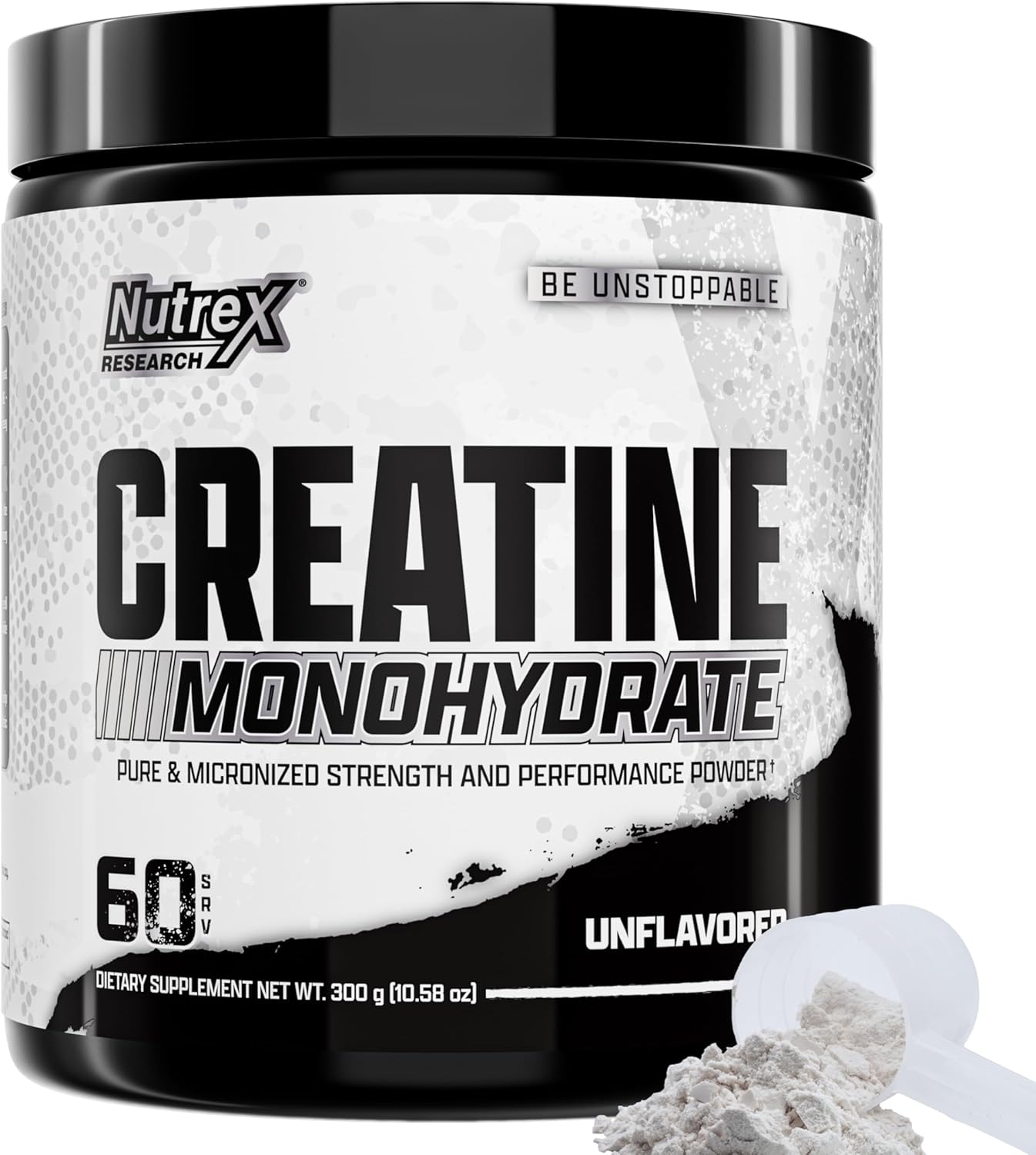 Nutrex Creatine Monohydrate 300 Grams (60 servings)