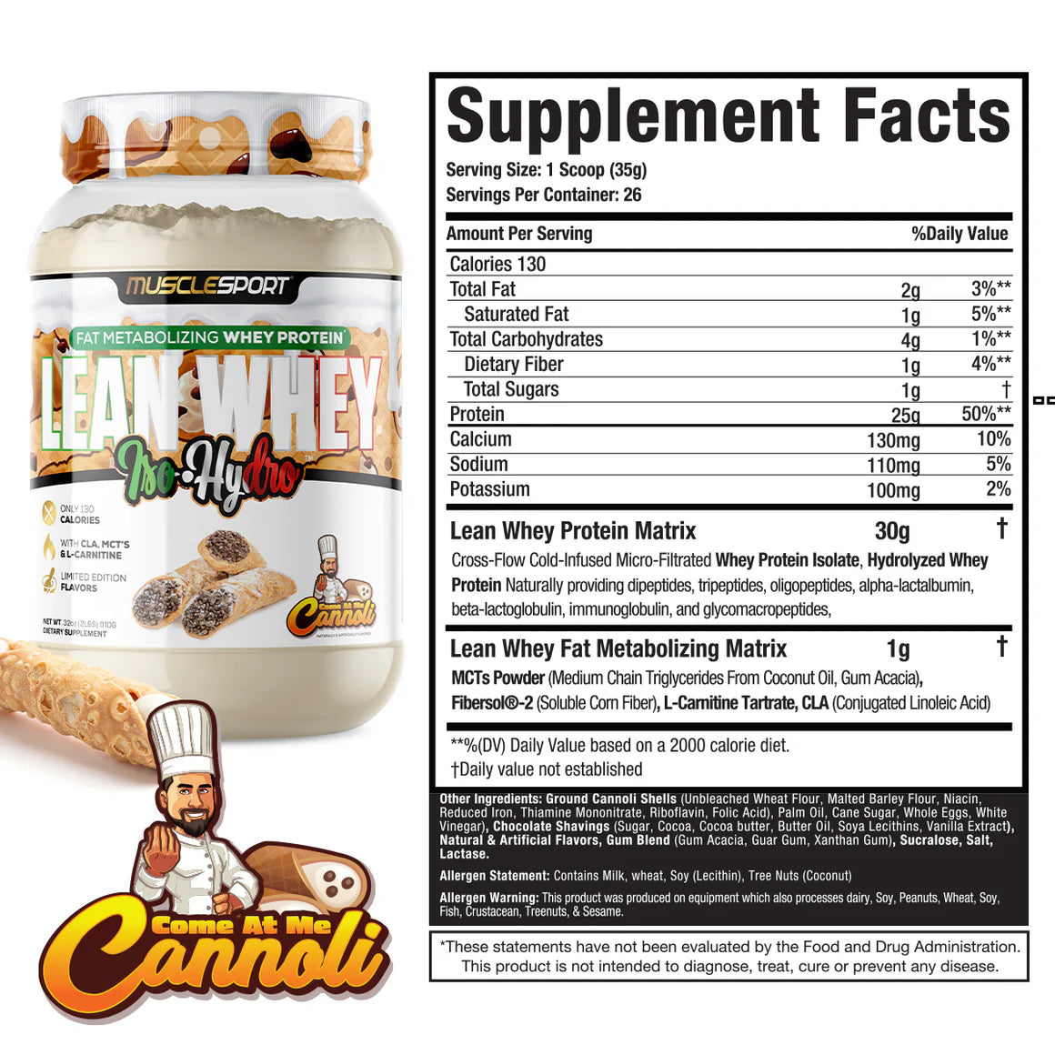 MuscleSport: Lean Whey Protein