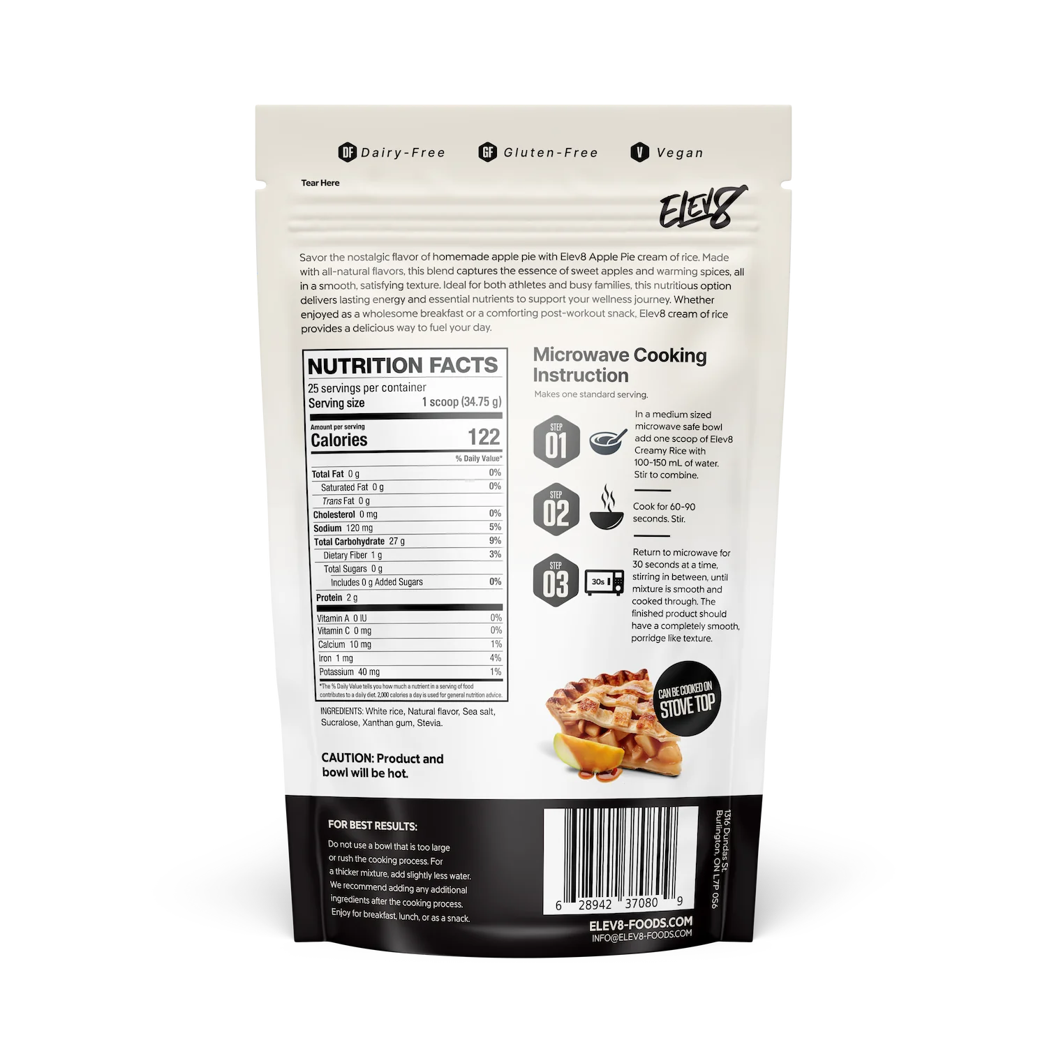 Elev8 Foods Creamy Rice