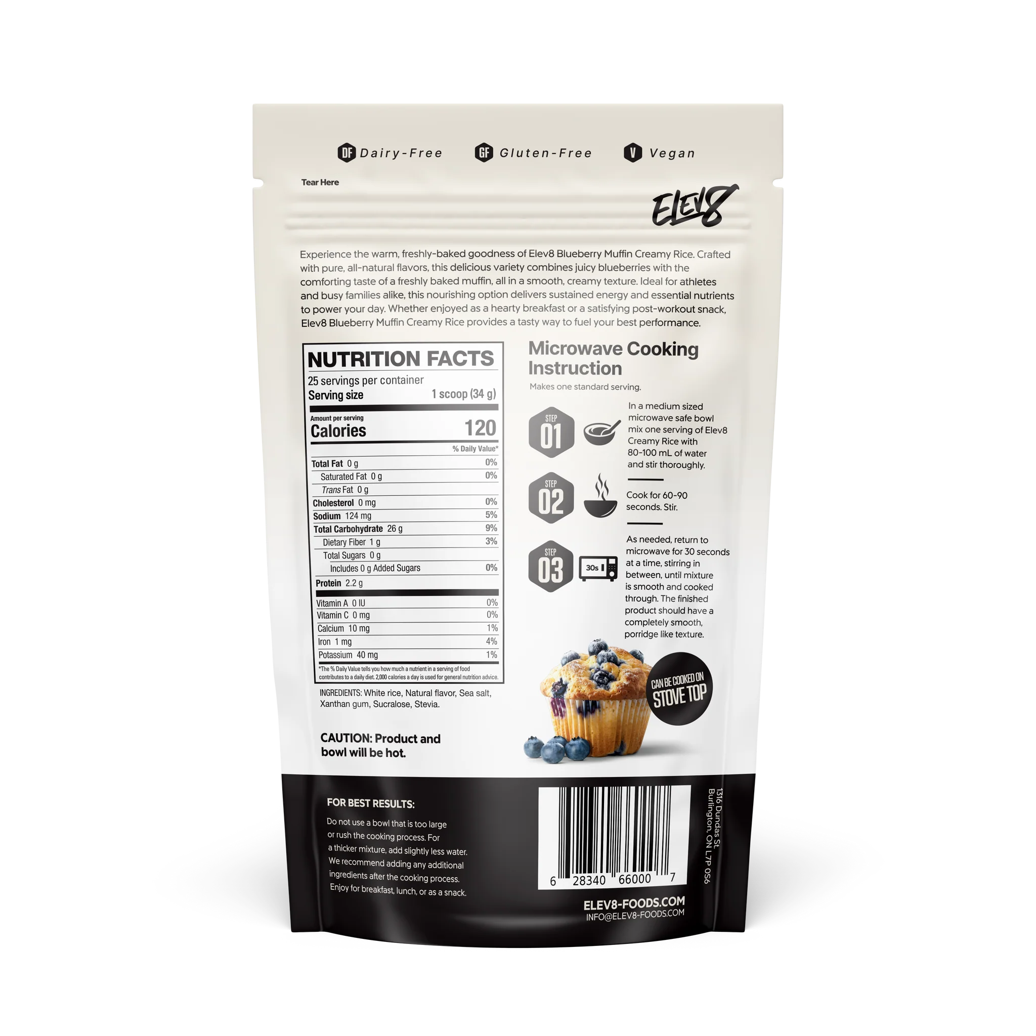 Elev8 Foods Creamy Rice