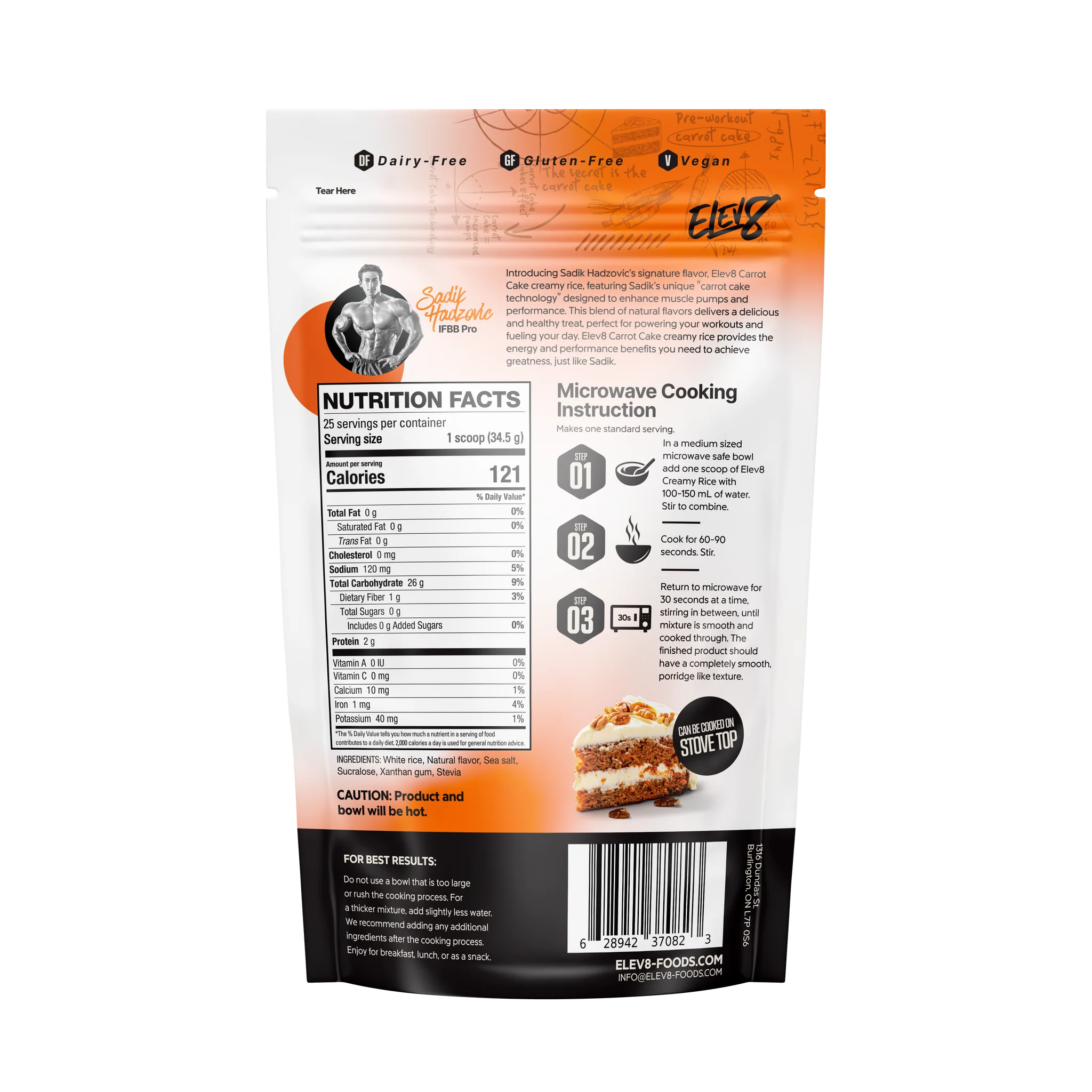 Elev8 Foods Creamy Rice