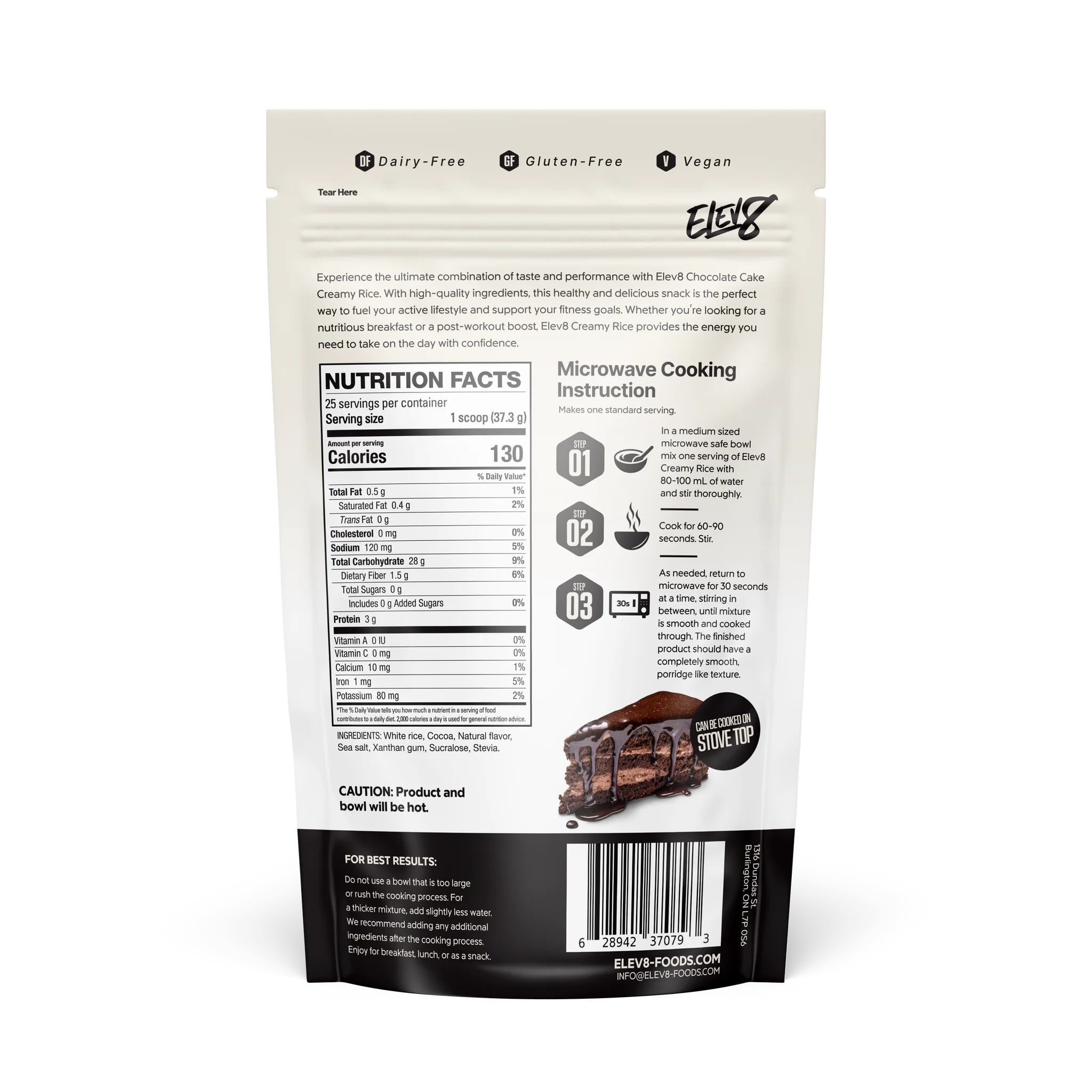 Elev8 Foods Creamy Rice