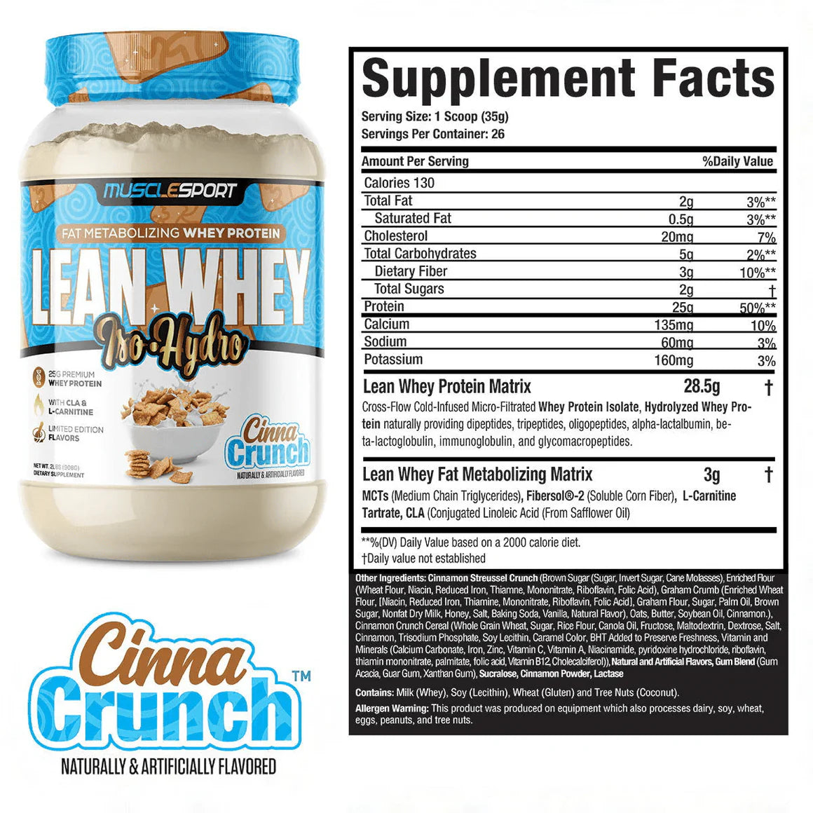 MuscleSport: Lean Whey Protein