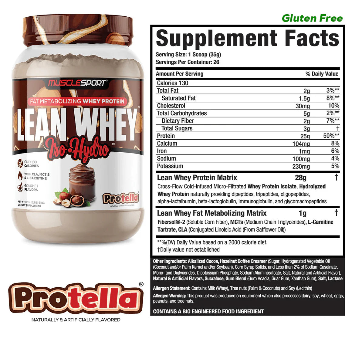 MuscleSport: Lean Whey Protein