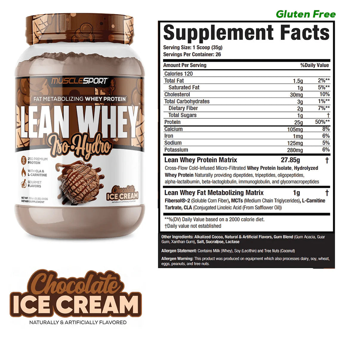 MuscleSport: Lean Whey Protein