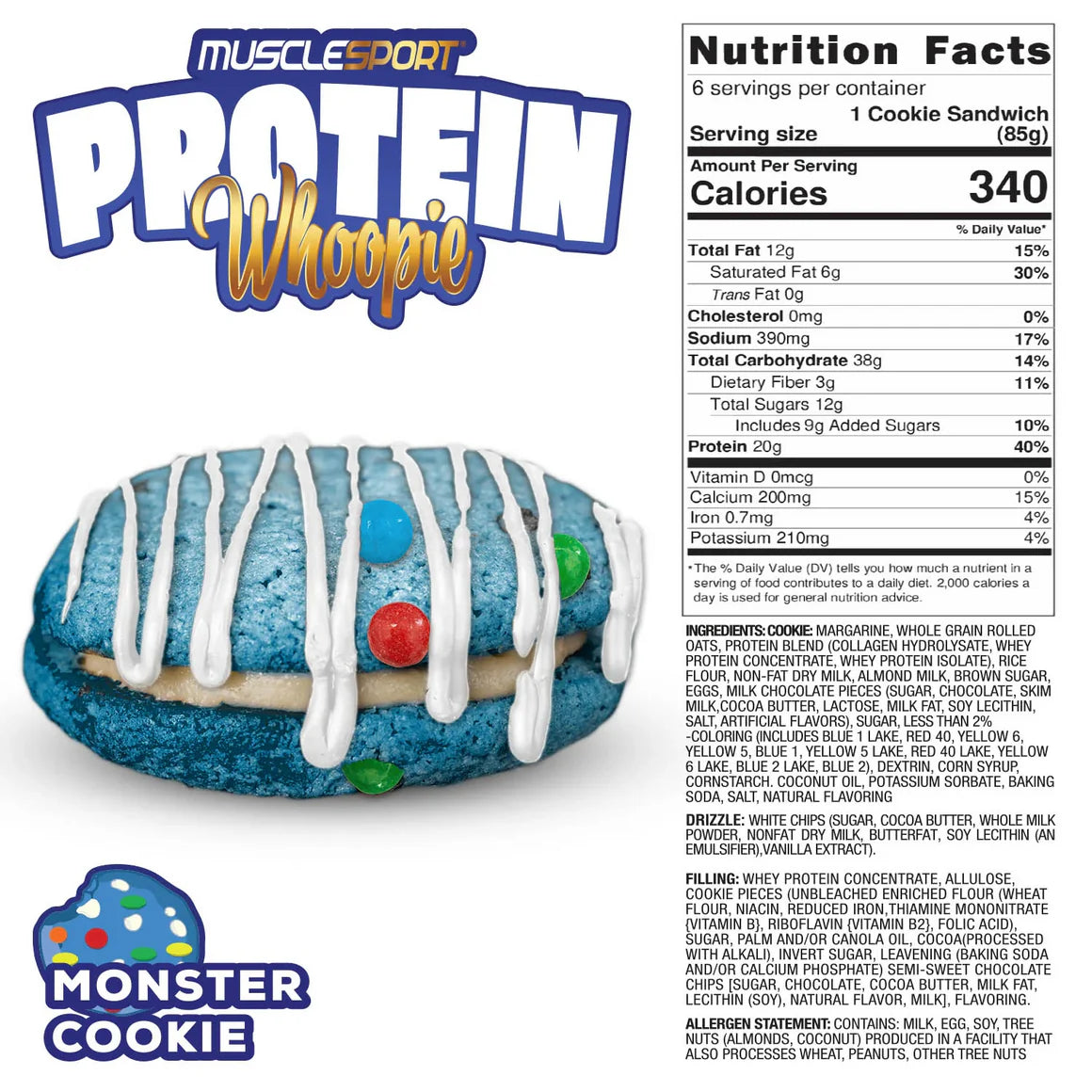 Muscle Sport: Protein Whoopie