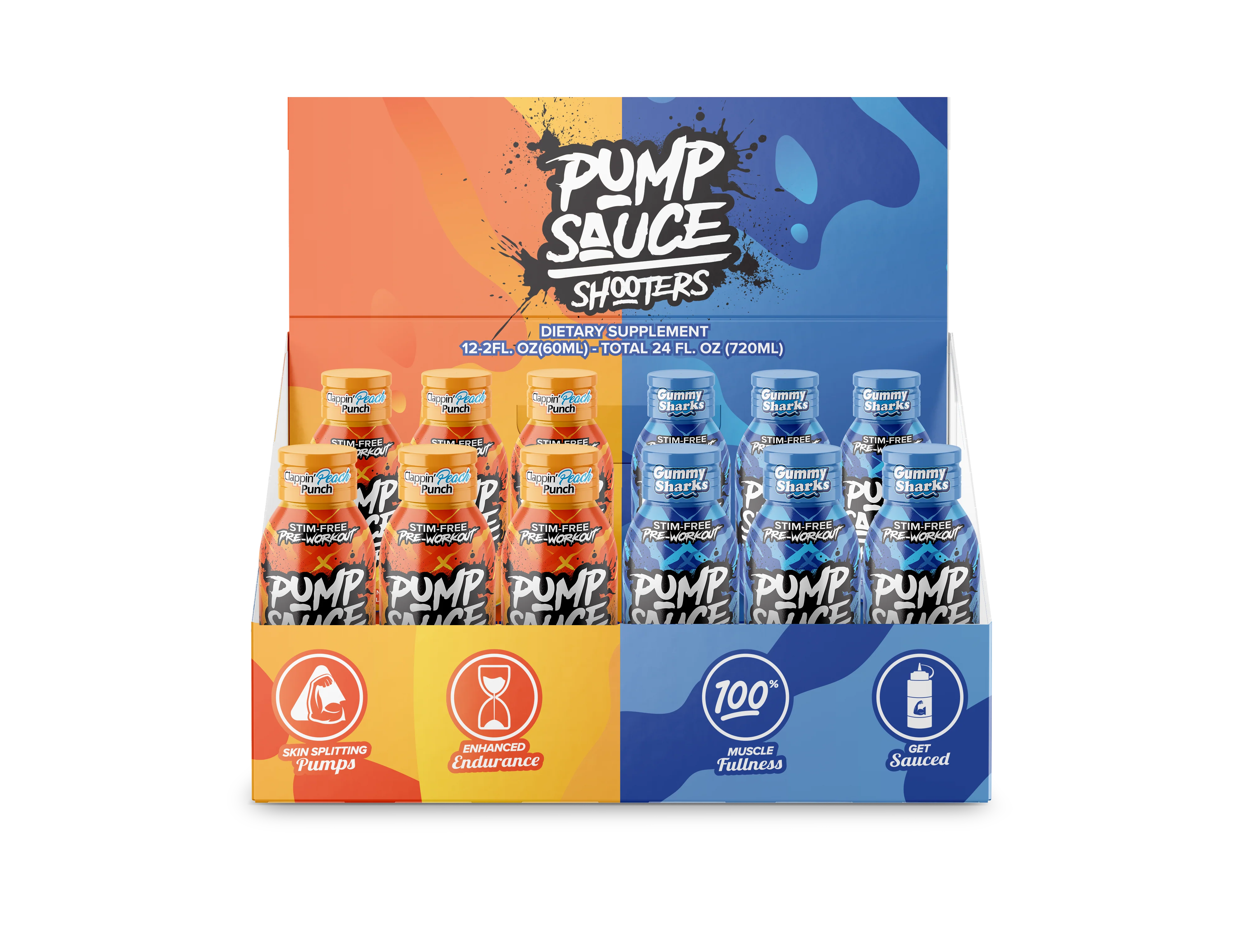 Pump Sauce Shooters