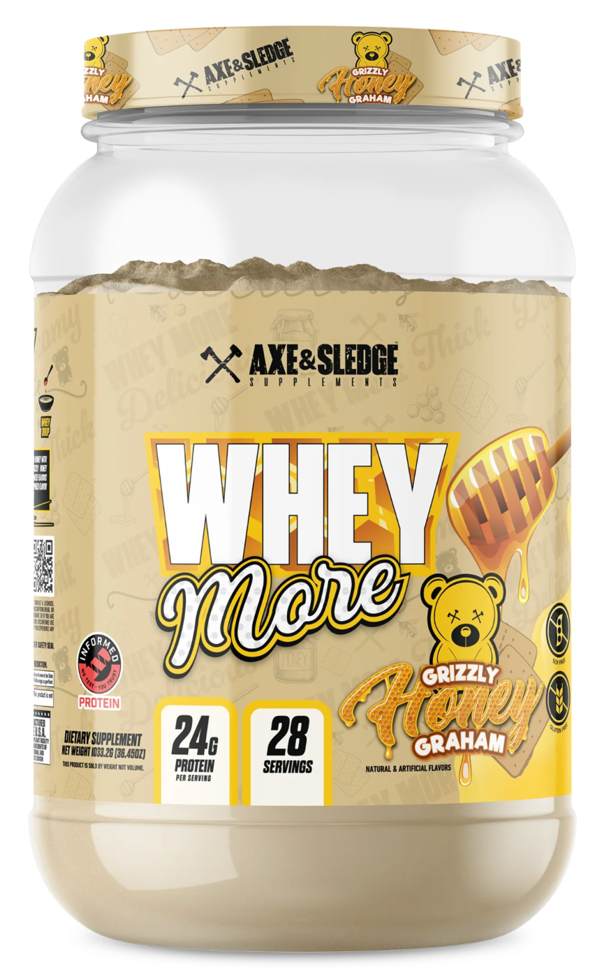 WHEY MORE - Axe & Sledge Supplements