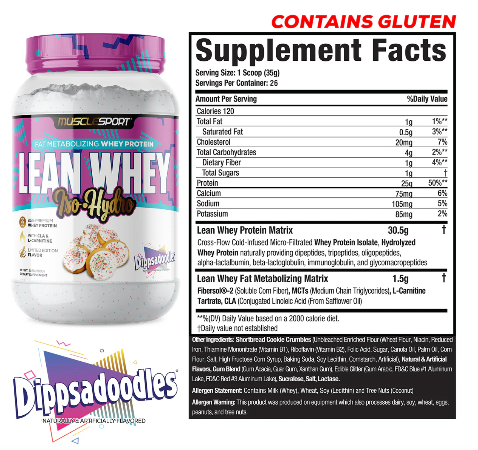 MuscleSport: Lean Whey Protein
