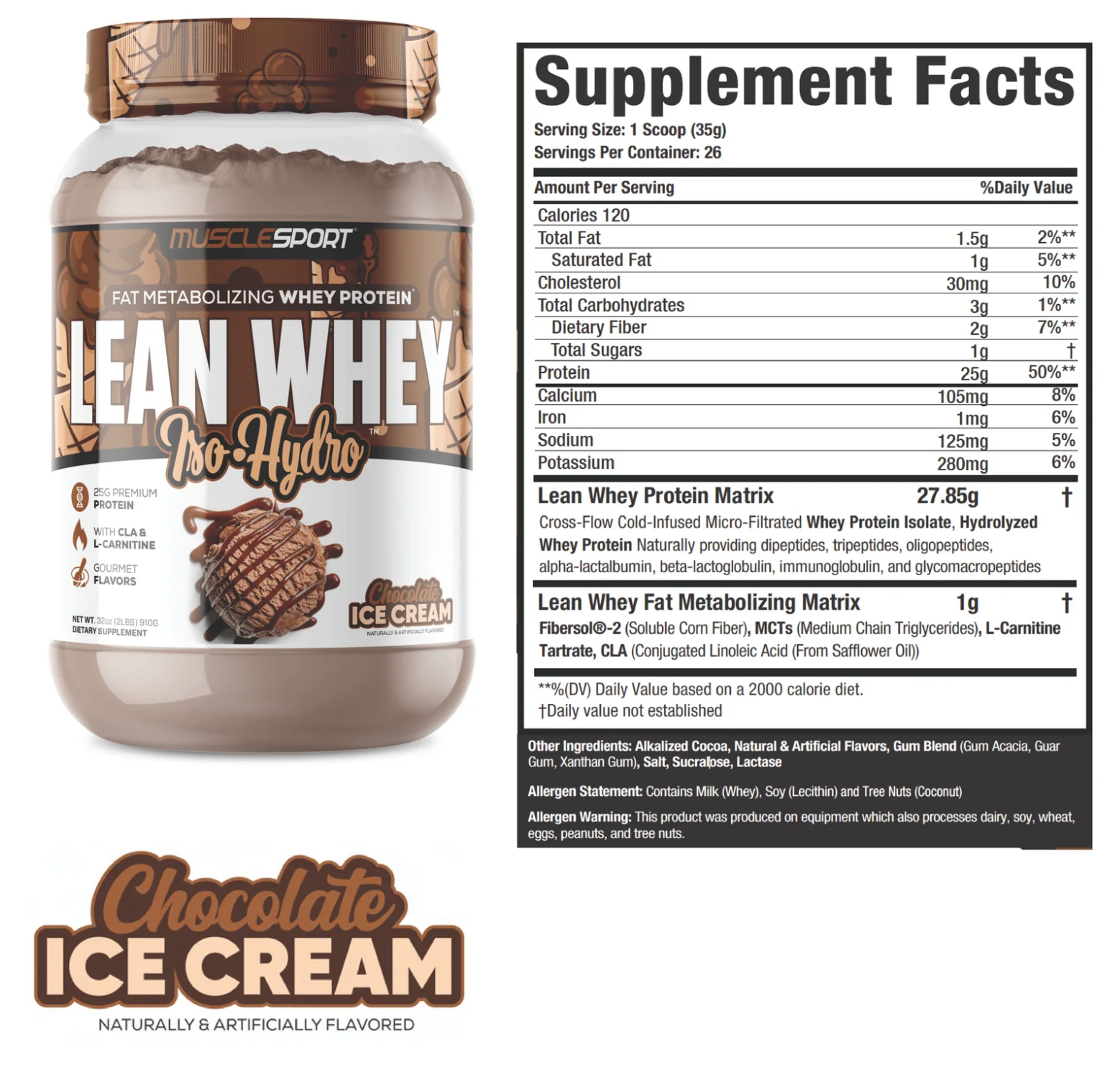 MuscleSport: Lean Whey Protein