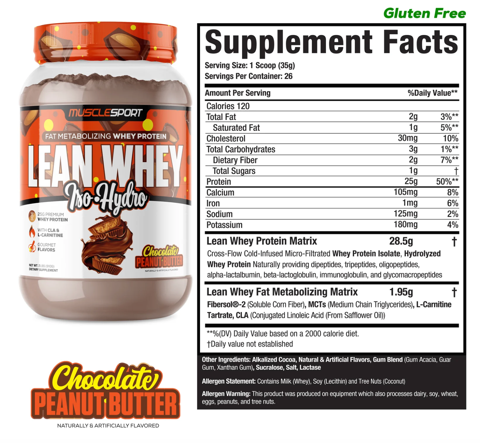 MuscleSport: Lean Whey Protein