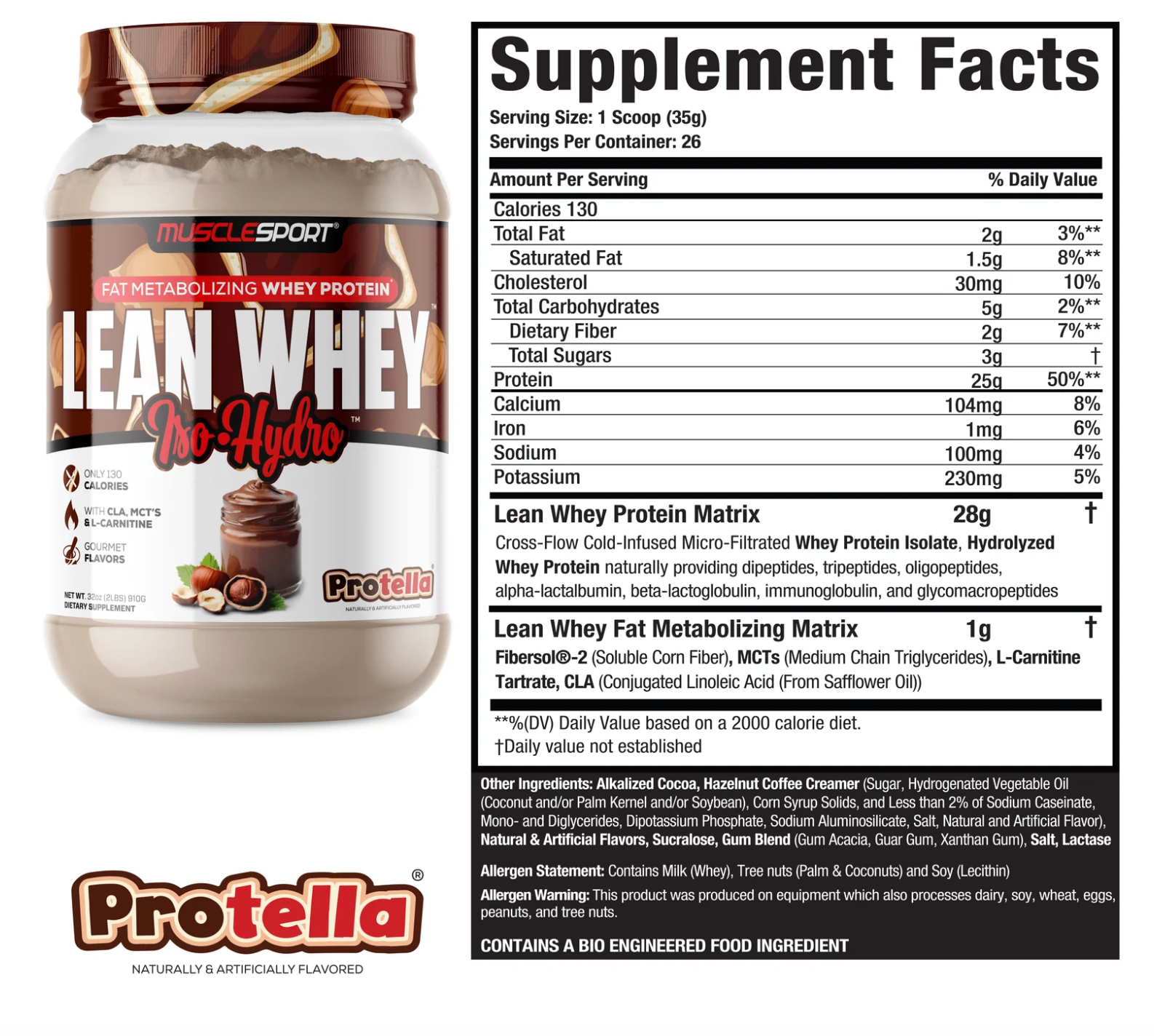 MuscleSport: Lean Whey Protein