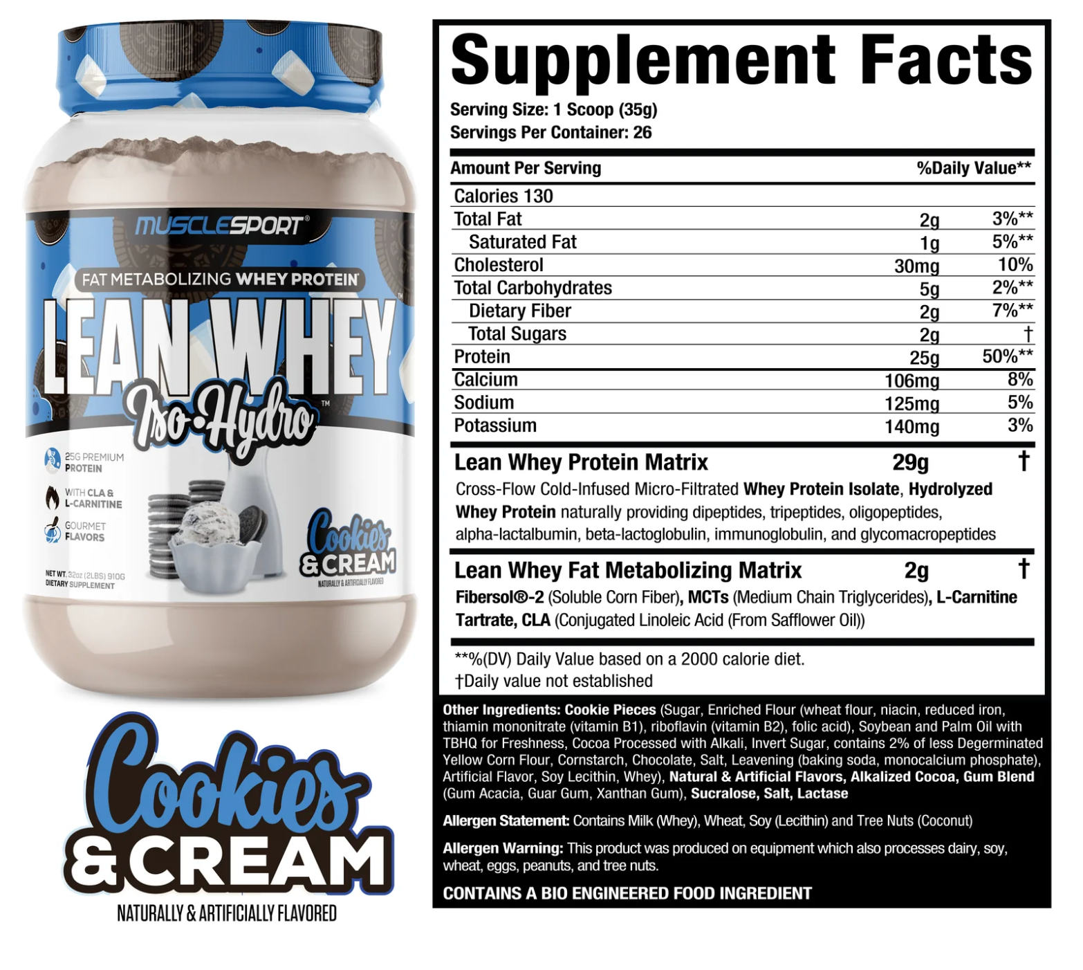 MuscleSport: Lean Whey Protein