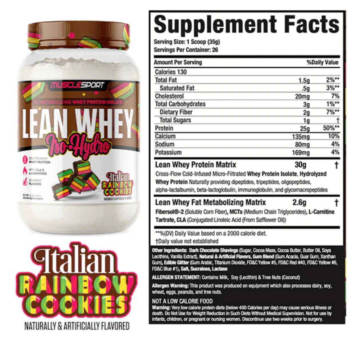 MuscleSport: Lean Whey Protein