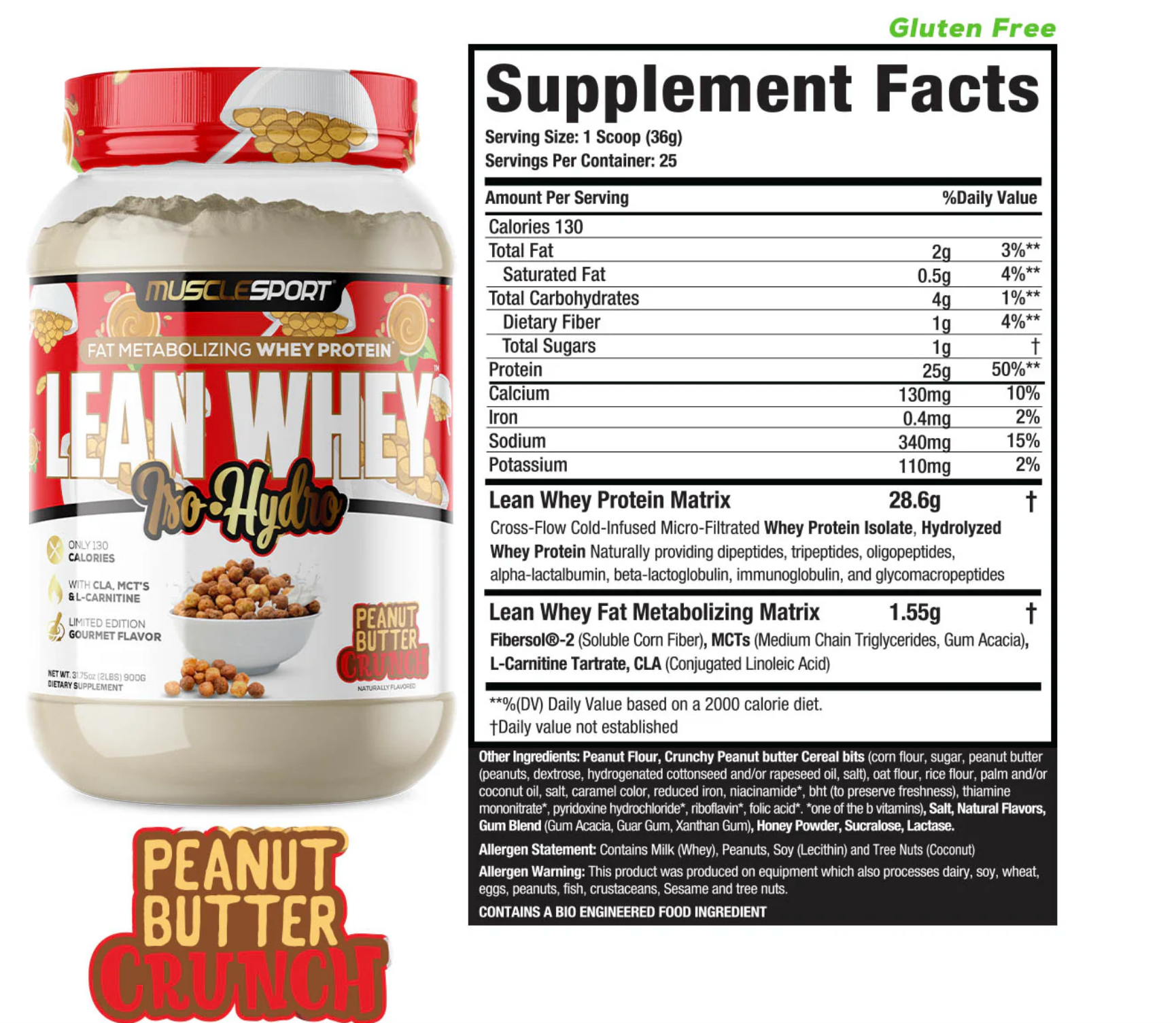 MuscleSport: Lean Whey Protein