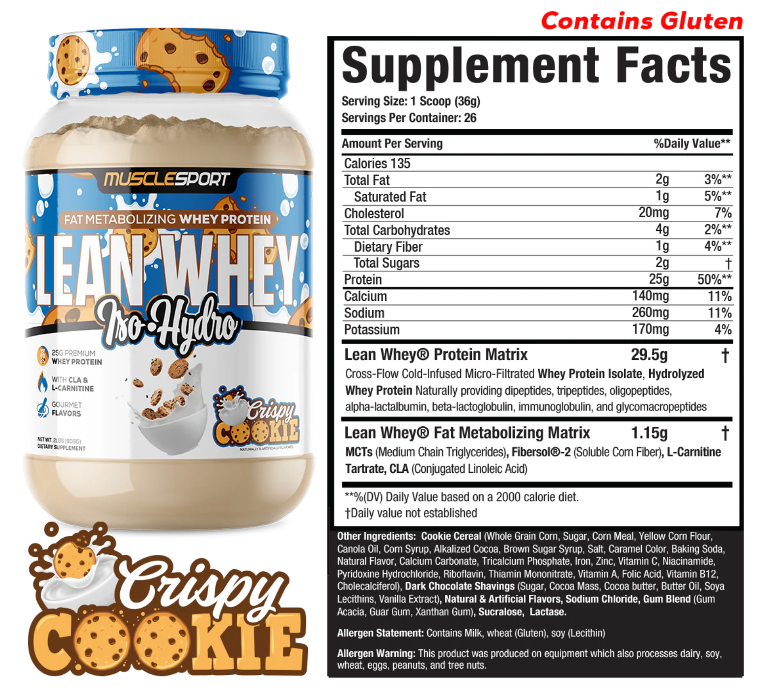 MuscleSport: Lean Whey Protein