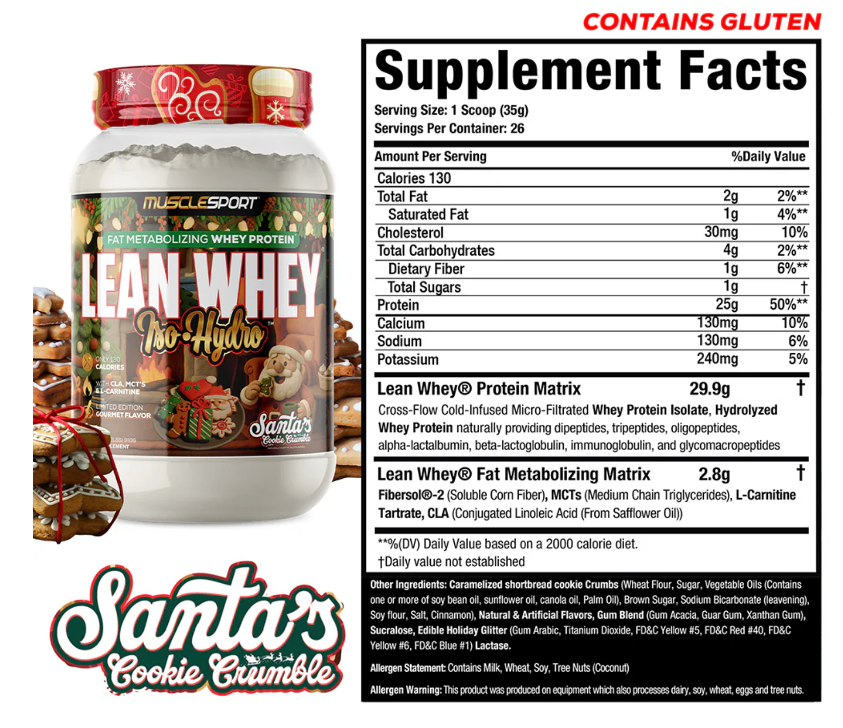 MuscleSport: Lean Whey Protein
