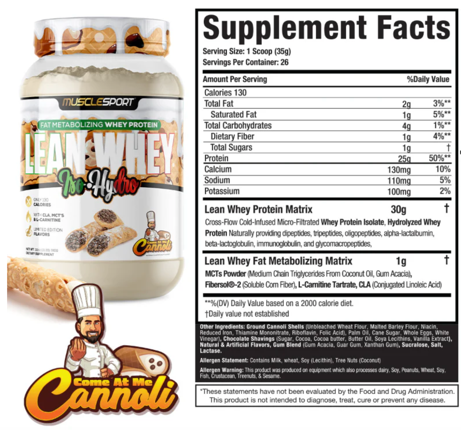 MuscleSport: Lean Whey Protein