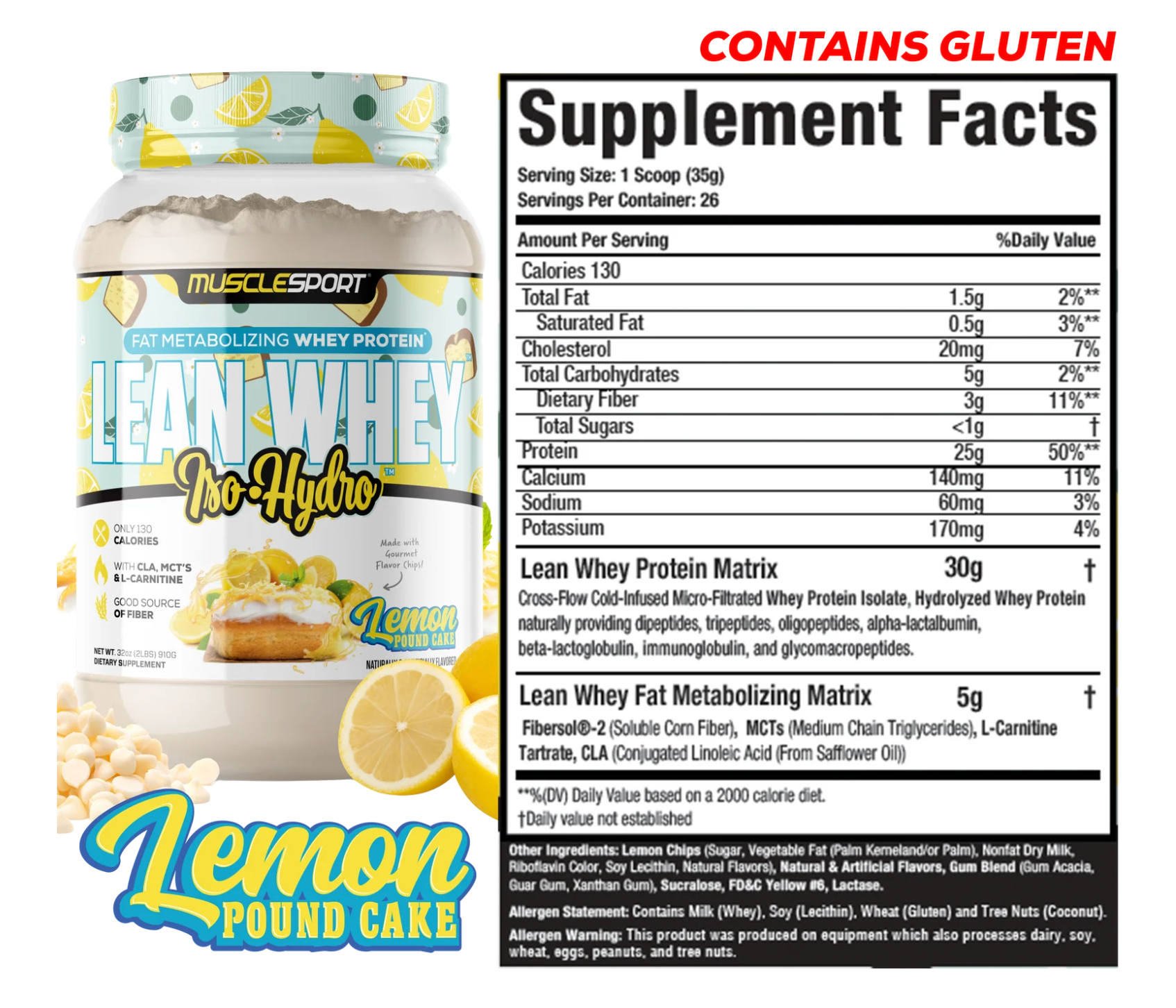 MuscleSport: Lean Whey Protein