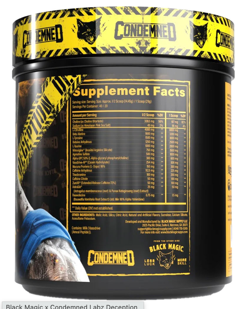 Condemned Labz x Black Magic - Deception