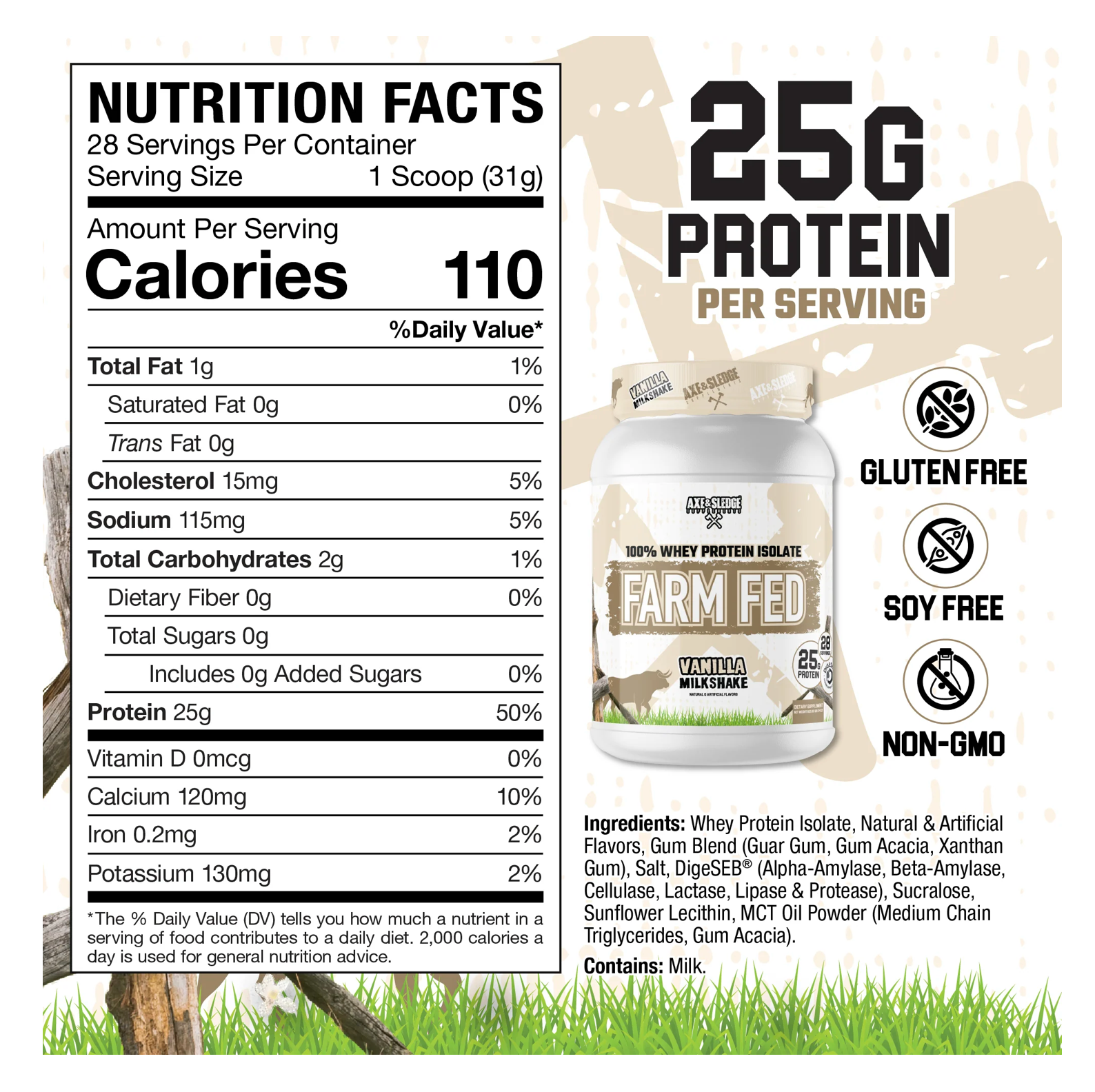 Farm Fed - Axe & Sledge Supplements