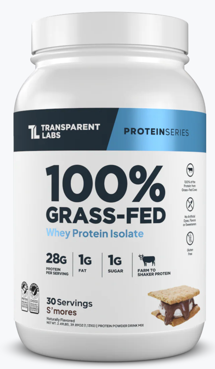 Transparent Labs: Whey Protein Isolate 2lb