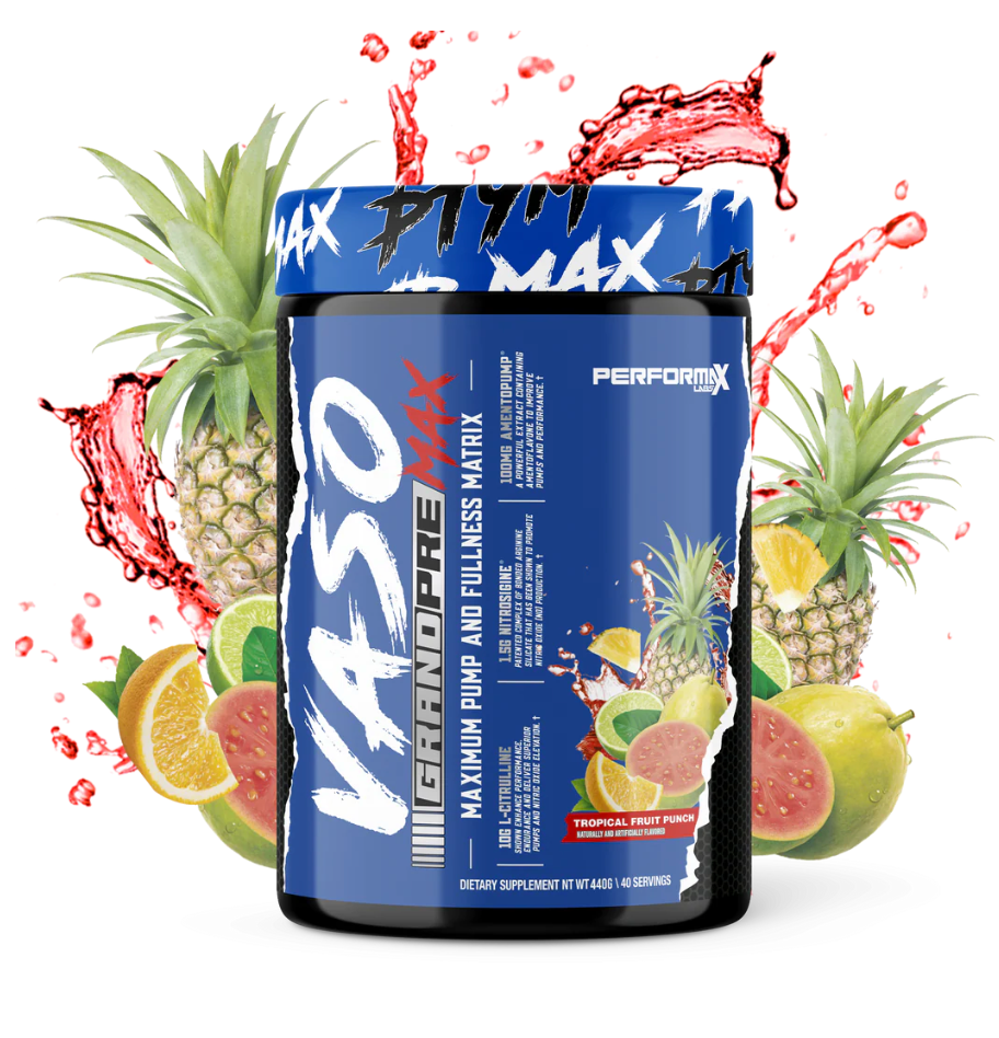 Performax Labs VasoMax Grand Pre Non-Stim Pre Workout Pump Powder