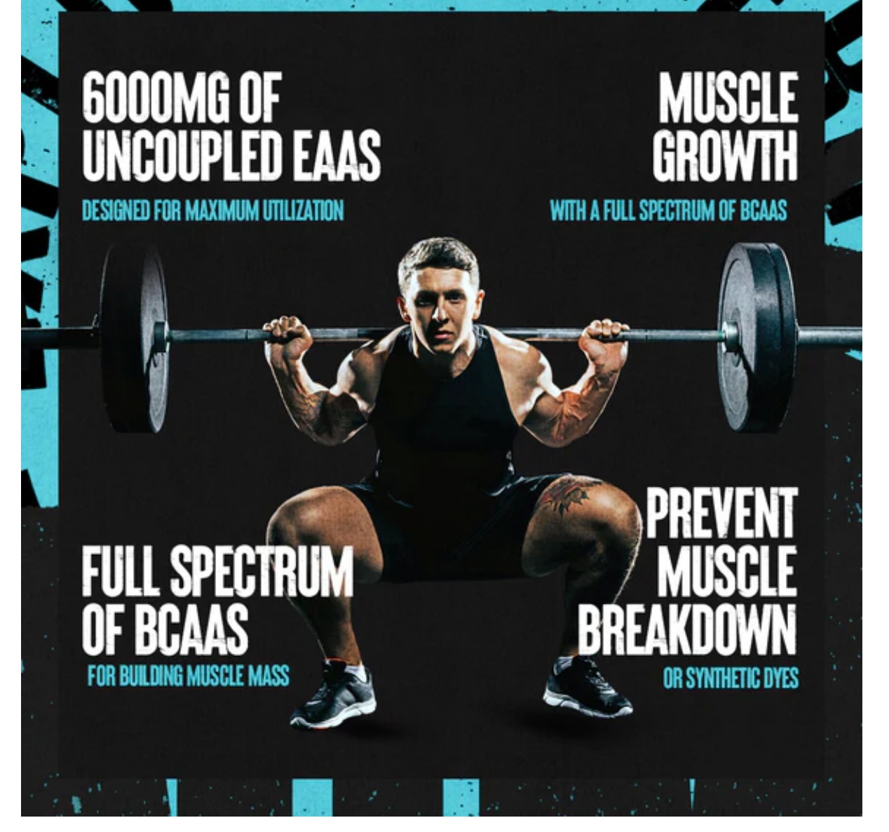 Animal Nitro Amino Acid Pill Packs: EAA BCAA Supplements (44 Packs)