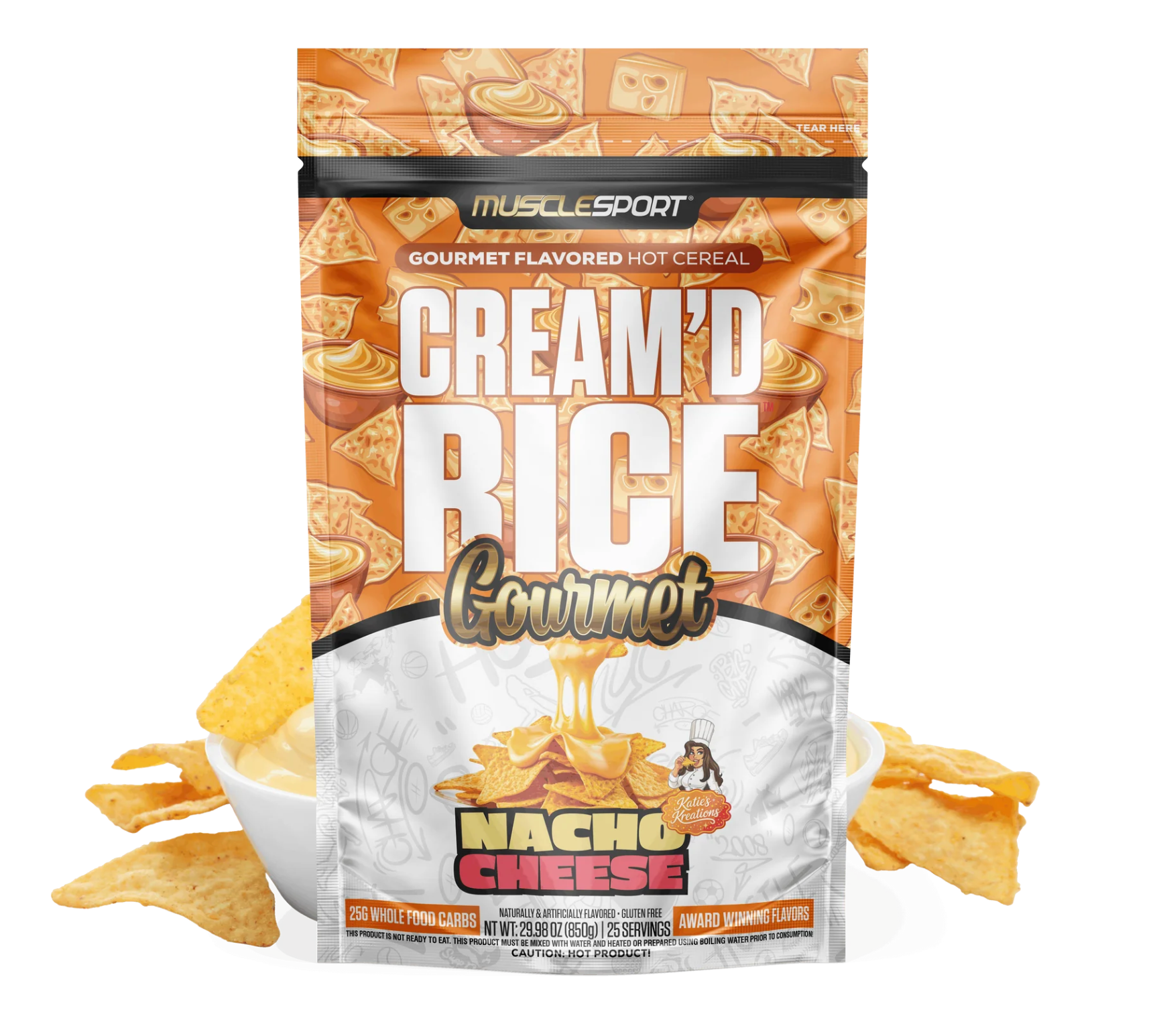 MuscleSport Cream'd Rice Gourmet - Hot Cereal - 25 servings