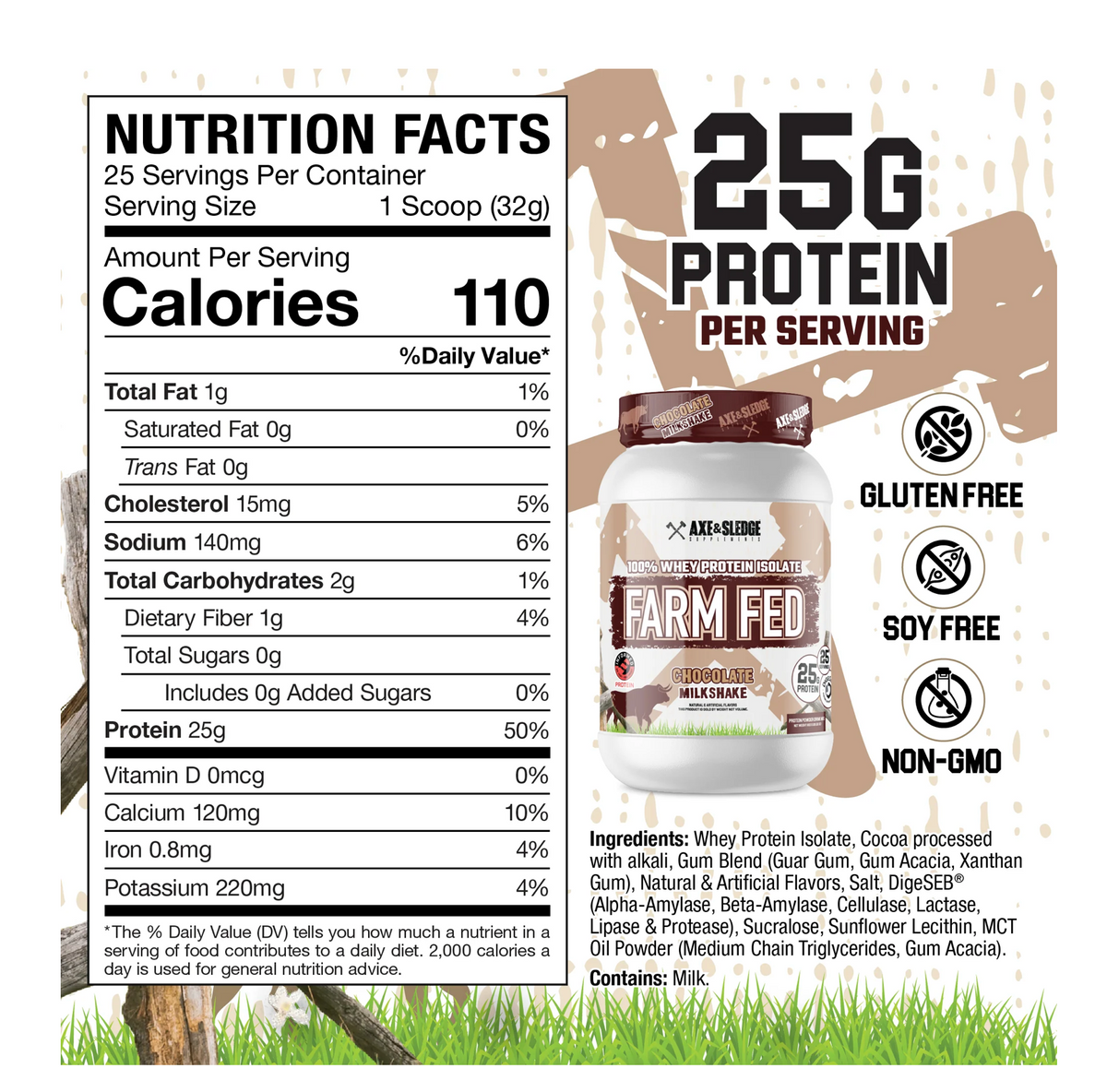 Farm Fed - Axe & Sledge Supplements