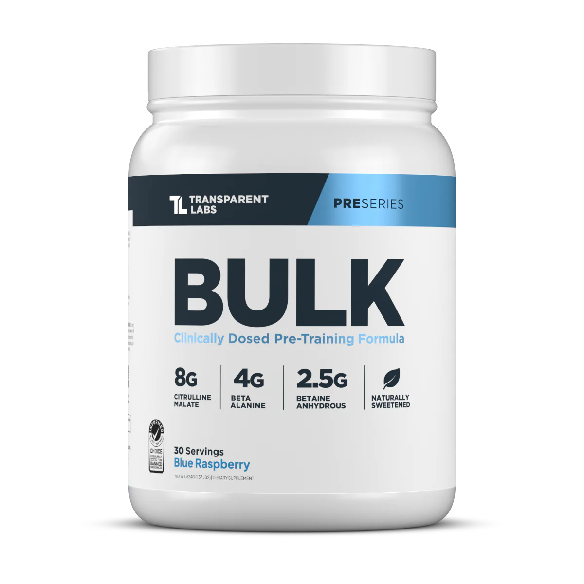 Transparent Labs Bulk Pre-Workout