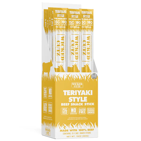 Wicked Cutz Teriyaki Beef Stick