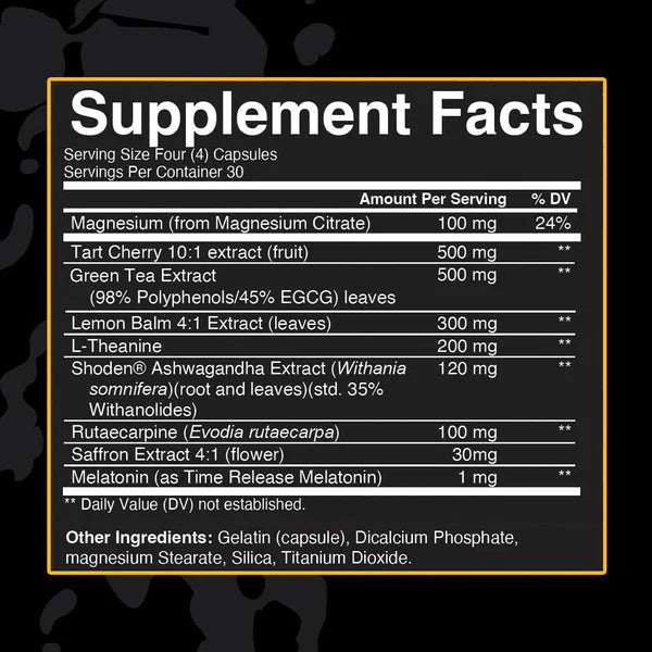 Condemned Labs Arsynist PM Sleep + Fat Burner