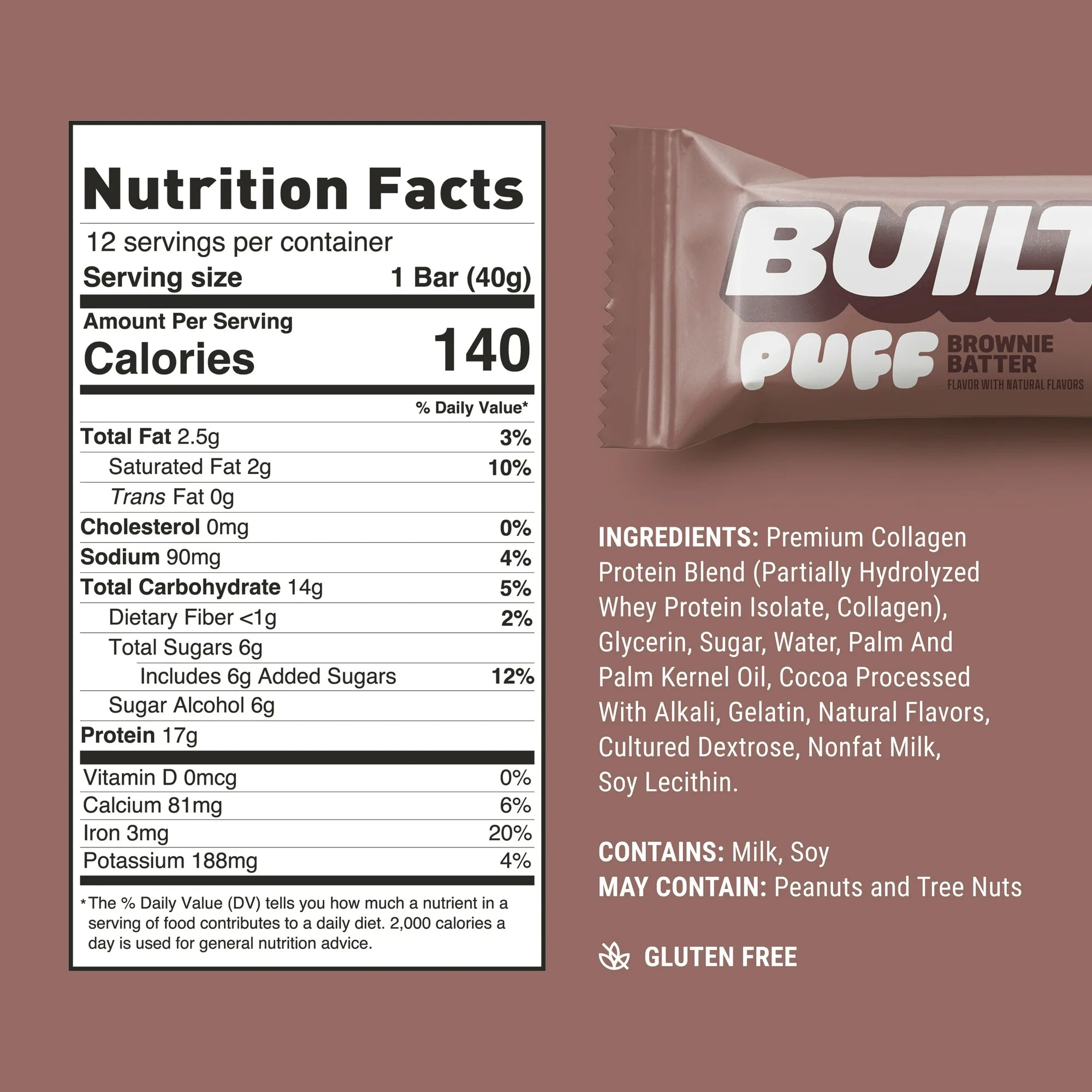 Built Puff Protein Bar