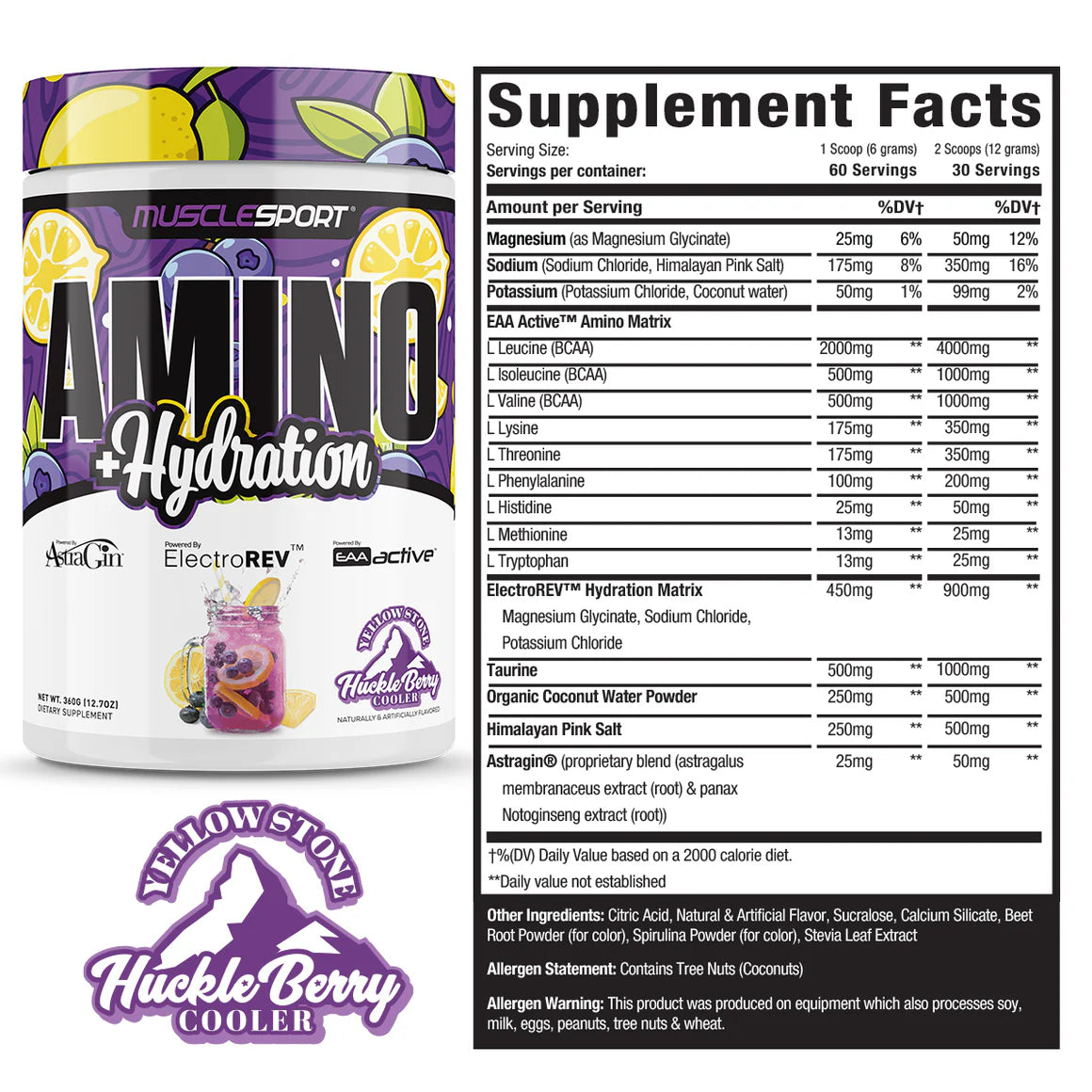 MuscleSport: Amino Hydration