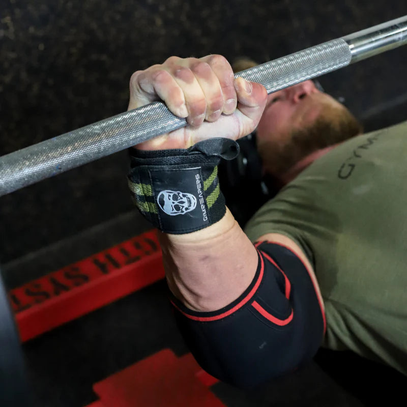 GYMREAPERS WRIST WRAPS - 18" WEIGHTLIFTING WRIST SUPPORT