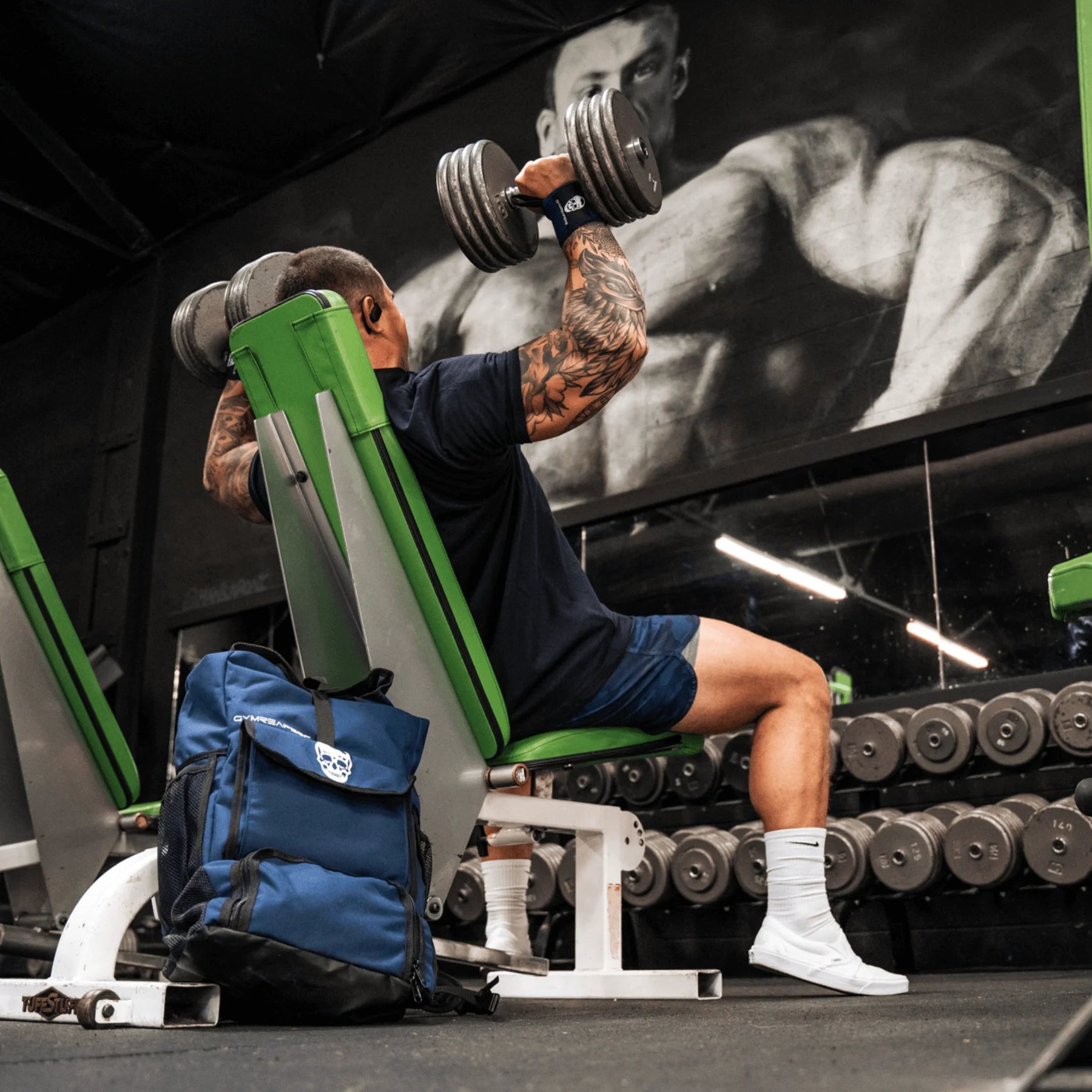 GYMREAPERS WRIST WRAPS - 18" WEIGHTLIFTING WRIST SUPPORT