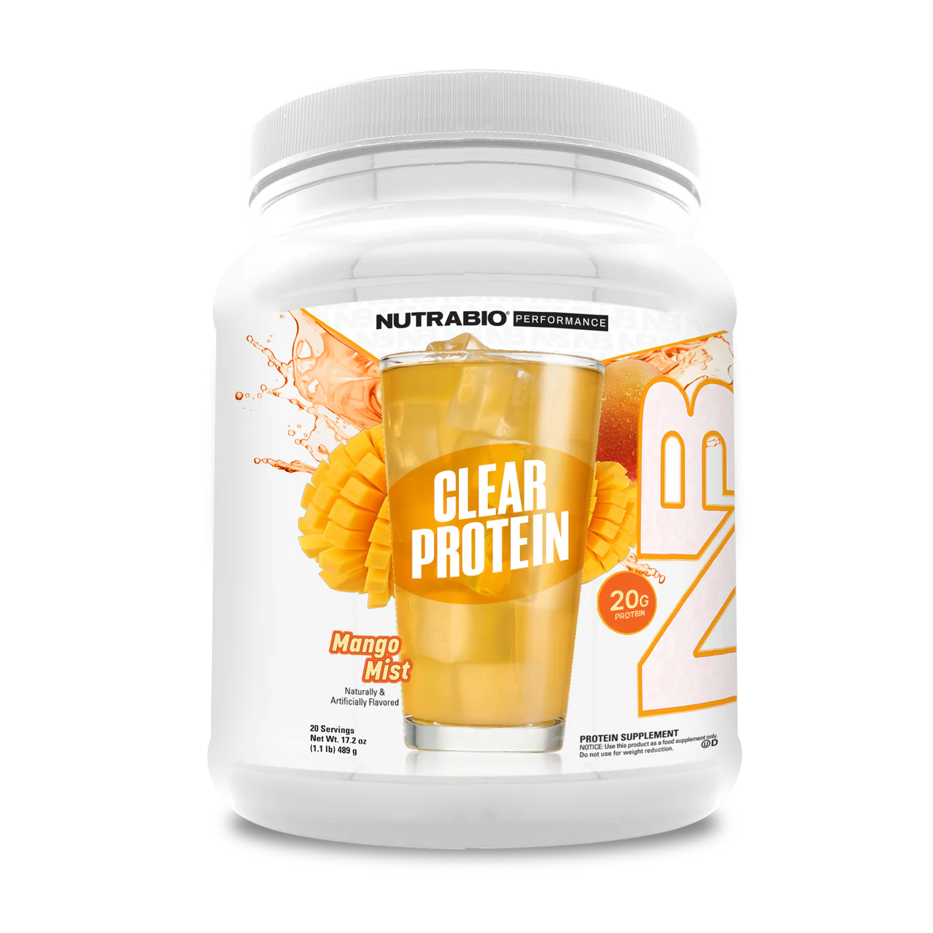 NutraBio: Clear Whey Protein Isolate