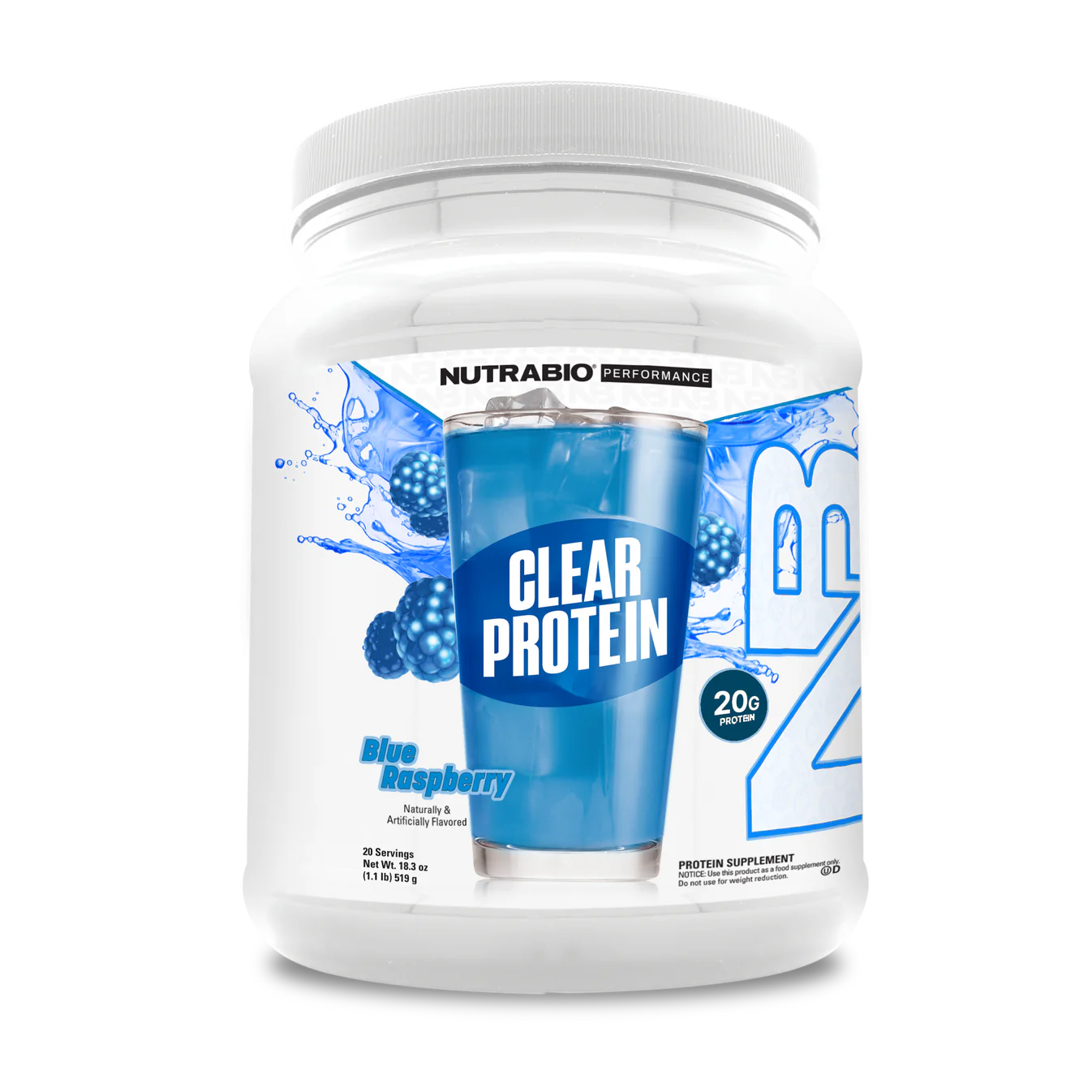 NutraBio: Clear Whey Protein Isolate