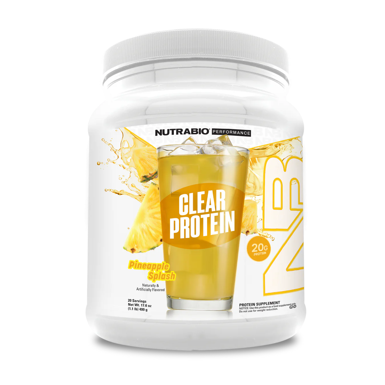 NutraBio: Clear Whey Protein Isolate