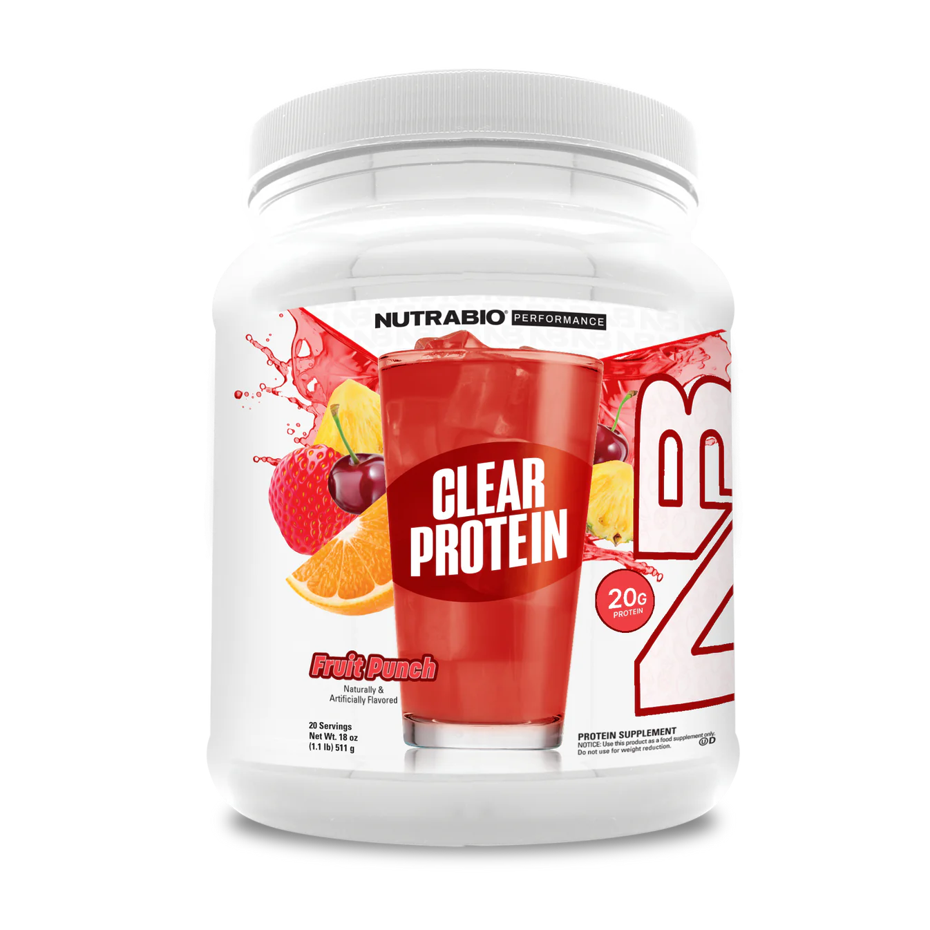 NutraBio: Clear Whey Protein Isolate