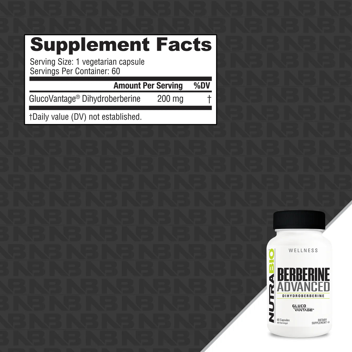 NutraBio: Berberine Advance