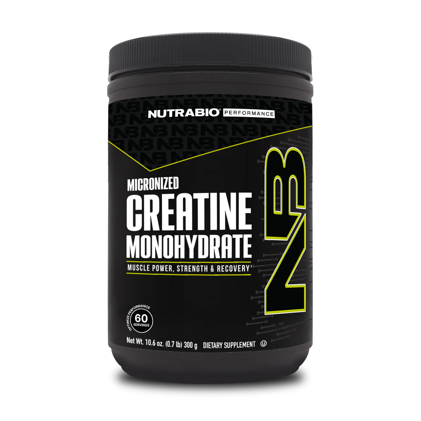 NutraBio: Creatine Monohydrate Power