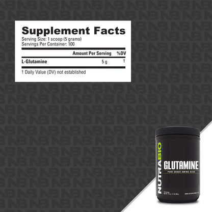 NutraBio: Glutamine