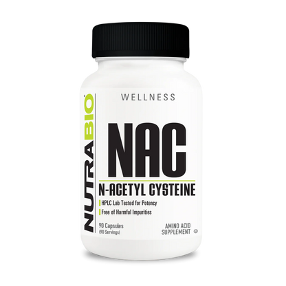 NutraBio: N-Acetyl-Cysteine (NAC)