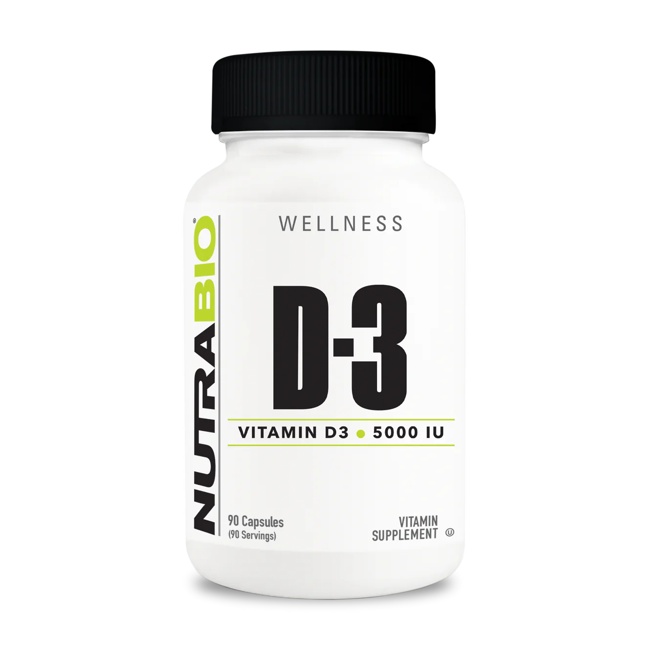 NutraBio: Vitamin D (5000IU)