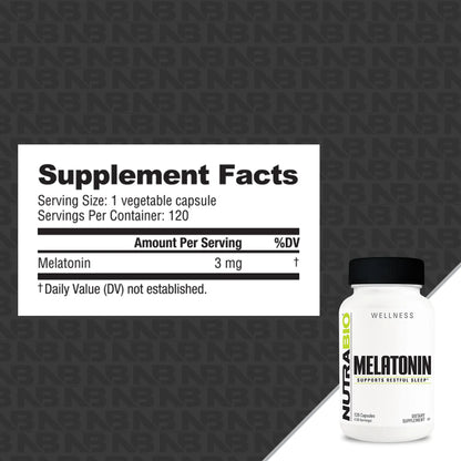 NutraBio: Melatonin