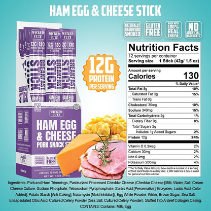 Wicked Cutz Breakfast Meat Sticks